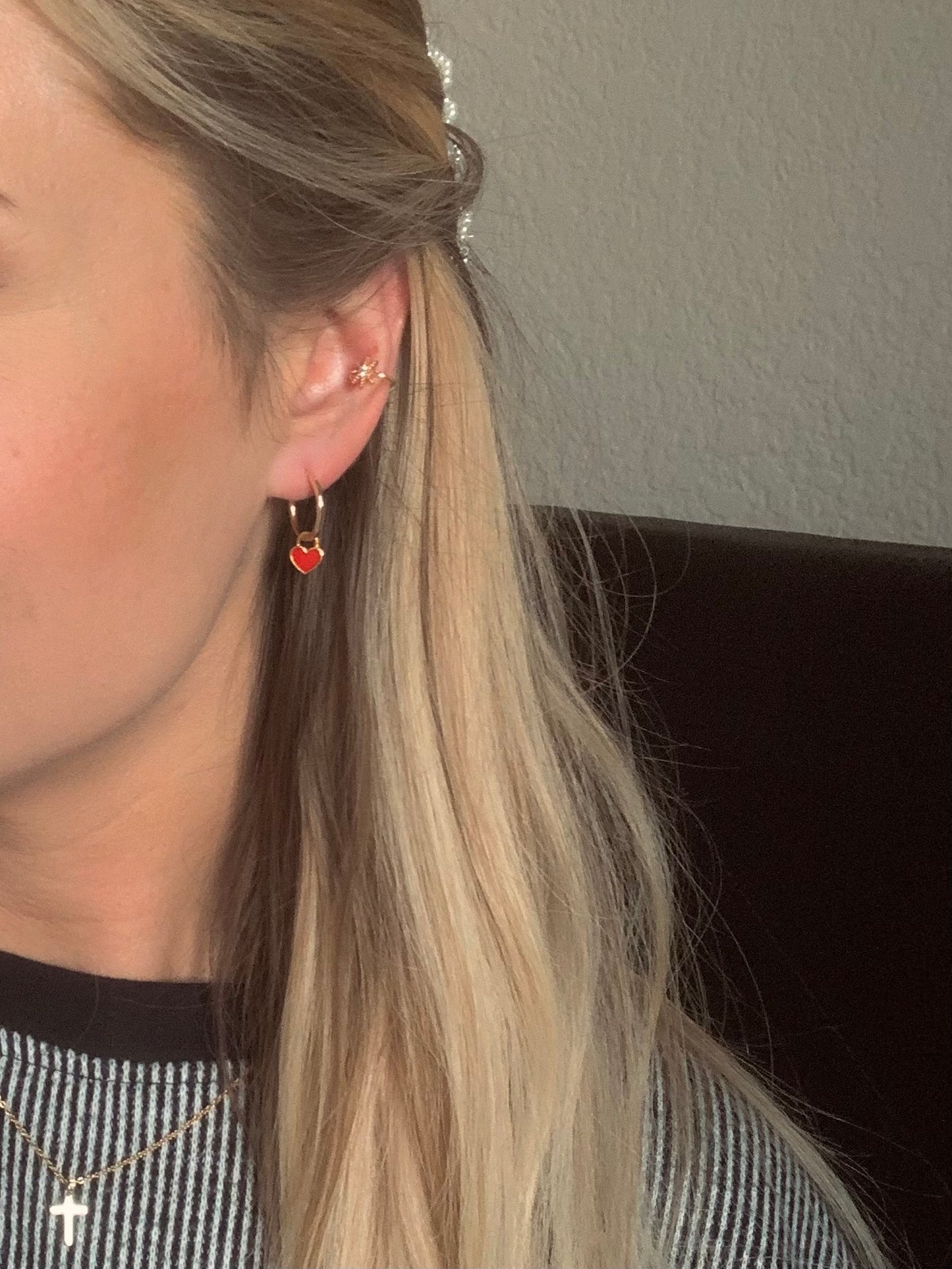 HEART LOCK HOOPS