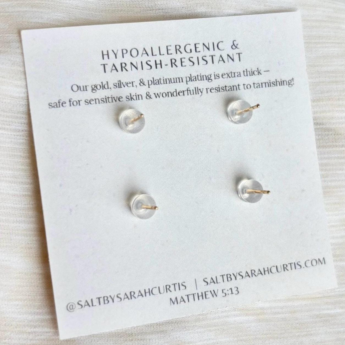 CHRISTMAS STUD EARRINGS | 18k gold | dainty snowflake earrings | winter earrings | Christmas ear stack | hypoallergenic holiday earrings