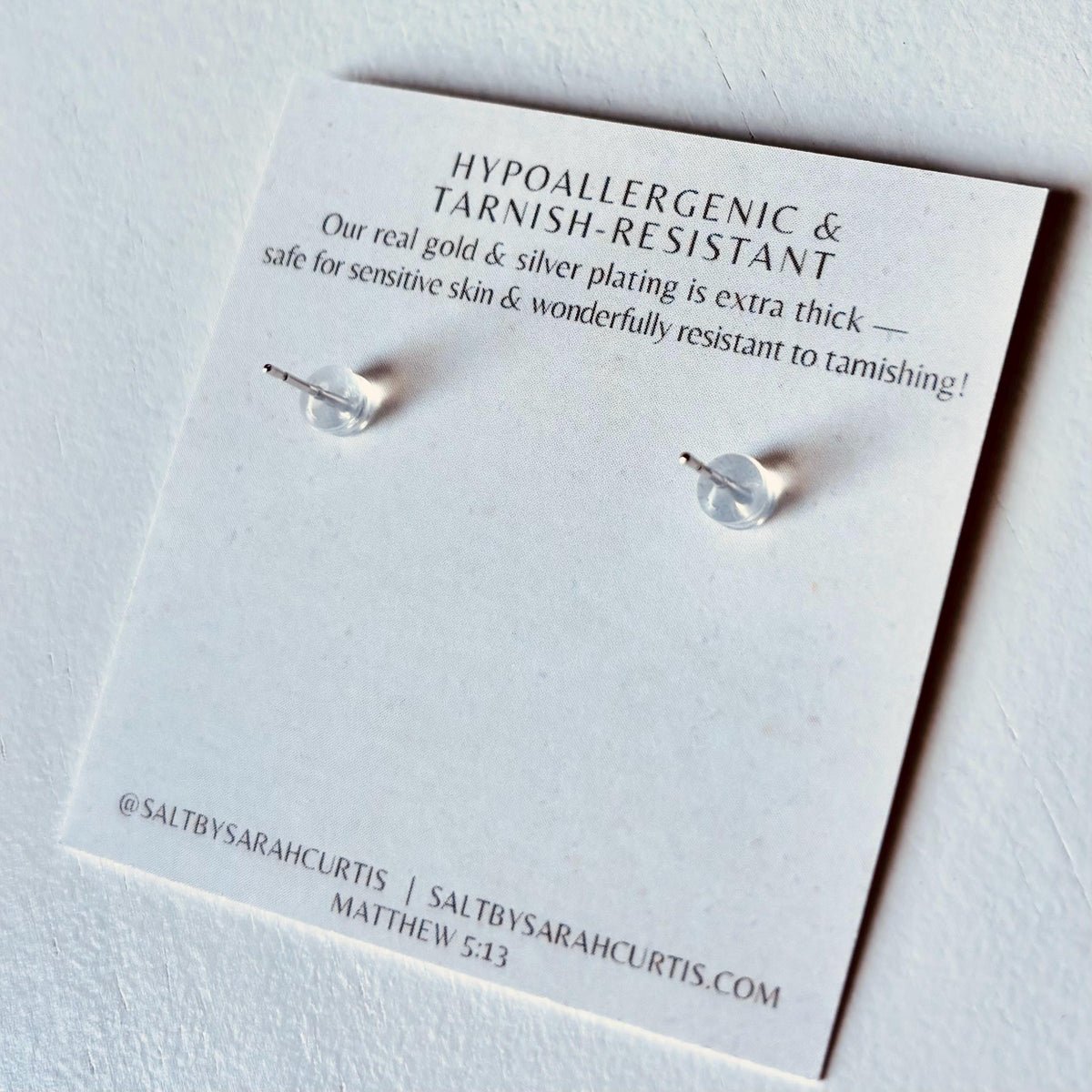 STARFISH STUDS | silver (rhodium) | dainty sea star stud earrings | tiny starfish earrings | coastal jewelry | beachy jewelry | ocean lovers