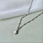 SILVER SEASHELL NECKLACE