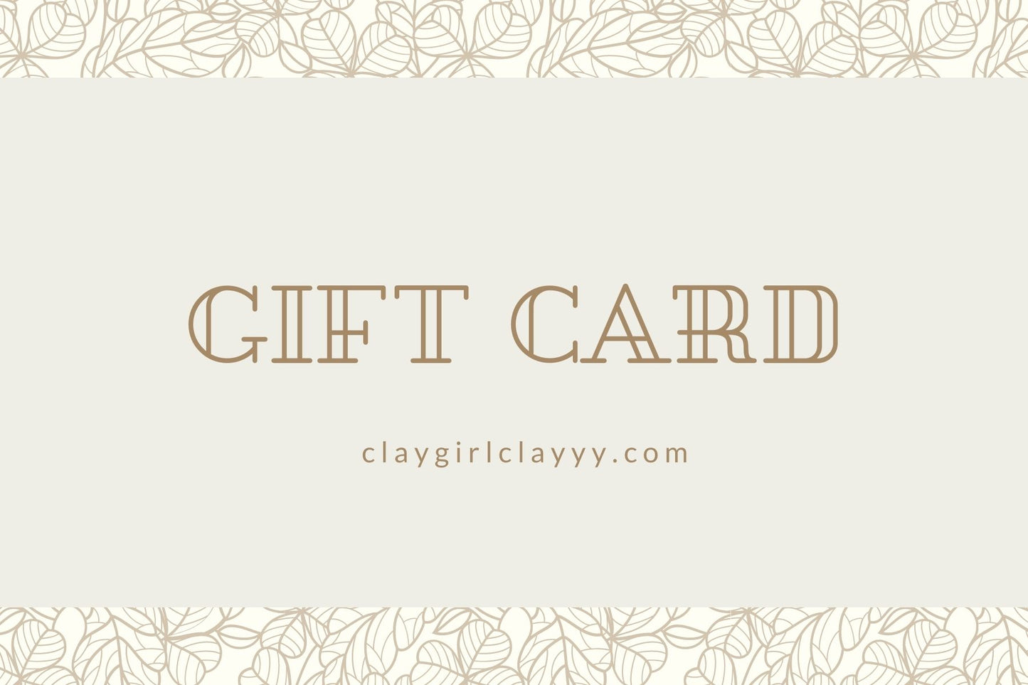 GIFT CARD