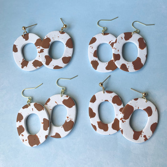 SEE YA 'ROUND (COW PRINT)